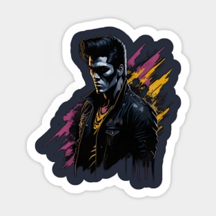 elvis presley Art Sticker